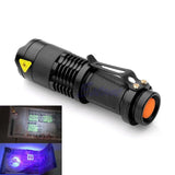 Waterproof LED UV Flashlight