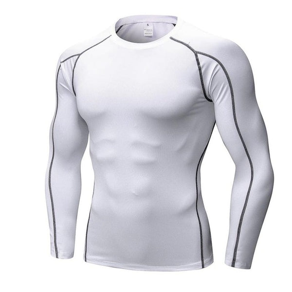 Breathable Quick Dry Long Sleeve Sports Fitness Hooded T Shirt
