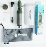Portable ABS Water Filter Camping Hiking Purifier Cleaner Multifunction Outdoor Wild Drinking Safety Survival Tool