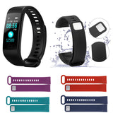 Y5 Smart Band Heart Rate Tracker Fitness Tracker Y5 Smartband Smart Bracelet Waterproof Smart Wristband Smart Watch Men