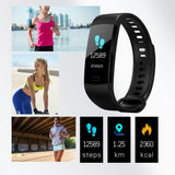 Y5 Smart Band Heart Rate Tracker Fitness Tracker Y5 Smartband Smart Bracelet Waterproof Smart Wristband Smart Watch Men